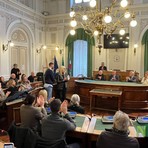 Biella celebra la Giornata mondiale del rene: Pichetto alla consegna di una borsa di studio a Roberto Matta FOTO e VIDEO Massimo Giacobbe