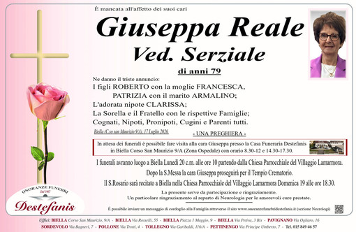 Giuseppina Reale, Ved. Serziale