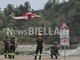 Biella, sei giovani bloccati dalla piena improvvisa del torrente Cervo: tratti in salvo dal Drago dei Vigili del Fuoco (servizio di Mauro Benedetti per newsbiella.it)