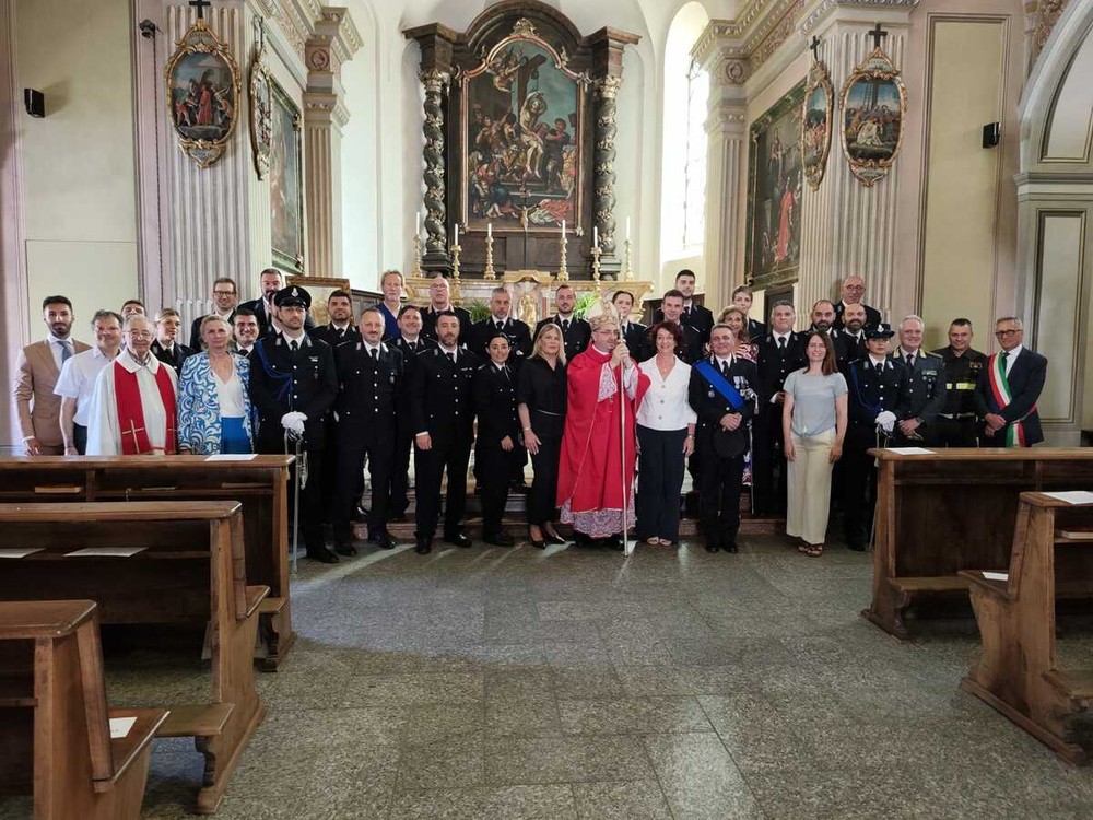 Biella, celebrata la Messa in onore di San Basilide, patrono della Polizia Penitenziaria