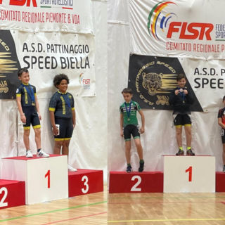 Regionali pista al PalaPajetta: ancora successi per lo Speed Biella Regionali pista al PalaPajetta: ancora successi per lo Speed Biella