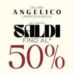 Saldi Invernali Angelico Biella: dal 3 gennaio 2026 sconti fino al 50%
