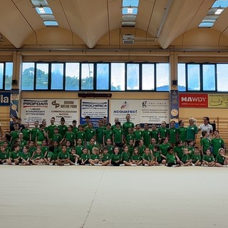 A Biella il saggio della Ginnastica Lamarmora