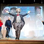 Risate e satira a Chiavazza per lo spettacolo del Cucu, il Carnevale è iniziato (foto di Mattia Baù per newsbiella.it)