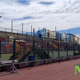 Stadio Pozzo - Lamarmora di Biella, a breve il rifacimento della pista di atletica, FOTO Mattia Baù per newsbiella.it