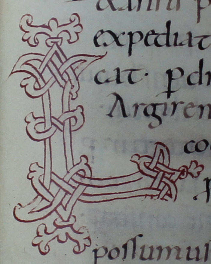 Capolettera “L”, Sacramentarium Episcopi Warmundi (Sacramentario del Vescovo Warmondo di Ivrea): fine secolo X, Ivrea, Biblioteca Capitolare, Ms 31 LXXXVI). Priuli Verlucca,1990, copia posseduta a Biella dal Comm. Mario Coda. Capolettera “L”, Sacramentarium Episcopi Warmundi (Sacramentario del Vescovo Warmondo di Ivrea): fine secolo X, Ivrea, Biblioteca Capitolare, Ms 31 LXXXVI). Priuli Verlucca,1990, copia posseduta a Biella dal Comm. Mario Coda.