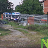 Soccorso un uomo in serata tra Biella e Ponderano, arrivano 118 e Carabinieri (foto di Nicola Rasolo per newsbiella.it)