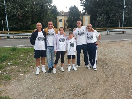 La staffetta di Gaglianico è arrivata a Castel D'Ario La staffetta di Gaglianico è arrivata a Castel D'Ario