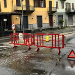Biella, cede il manto stradale: chiuso l’accesso a via Santuario d’Oropa Biella, cede il manto stradale: chiuso l’accesso a via Santuario d’Oropa