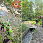 Biella, escursionista scivola nel torrente e resta ferita vicino al sentiero del Gorgomoro FOTO Biella, escursionista scivola nel torrente e resta ferita vicino al sentiero del Gorgomoro FOTO