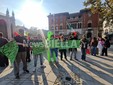 Biella, studenti in piazza contro guerra e precarietà: "Soldi alla scuola e non alla guerra" FOTO e VIDEO