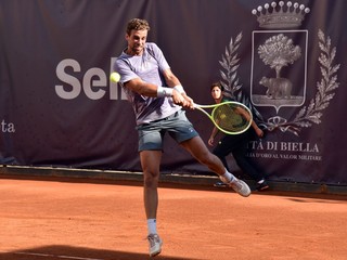 ATP Challenger Biella, match intensi e tribune piene. Stefano Napolitano vola ai quarti di finale