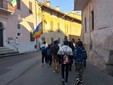 A Salussola gli studenti protagonisti della Marcia della Pace dell’Istituto Comprensivo di Cavaglià FOTO