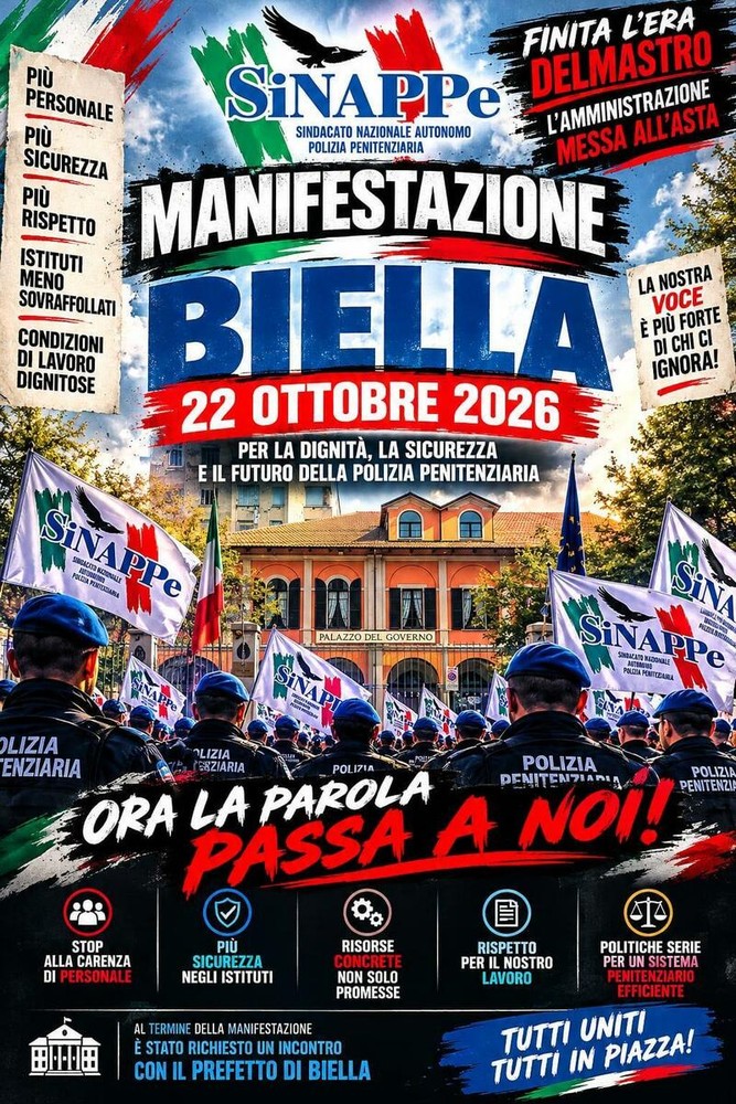 Il SiNAPPe dice BASTA: "E' arrivato il momento di scendere in piazza e farci sentire"