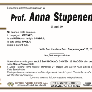 Prof. Anna Stupenengo