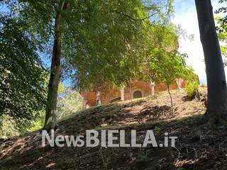 Portula, grande partecipazione alla festa di Rossiglione nel santuario mariano FOTO e VIDEO Massimo Giacobbe per newsbiella.it