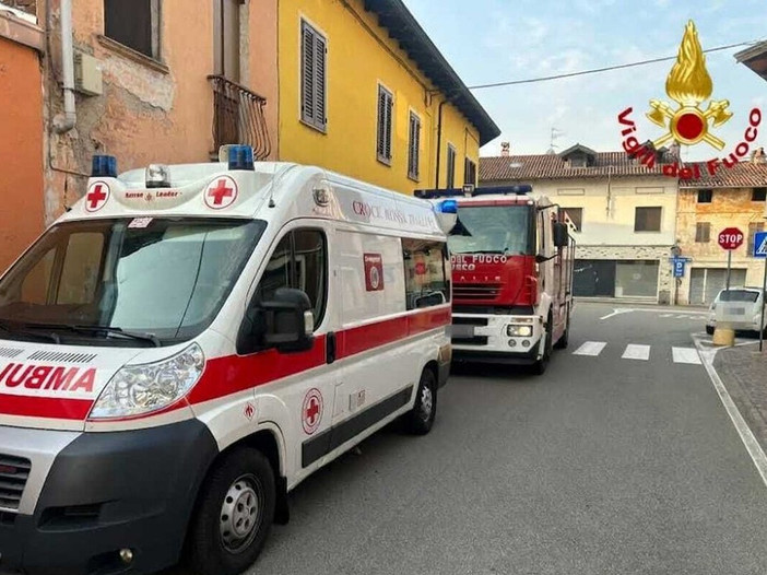Buronzo, uomo soccorso in casa