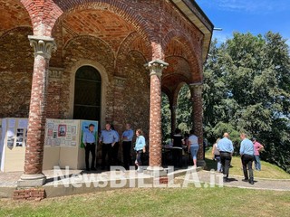 Portula, grande partecipazione alla festa di Rossiglione nel santuario mariano FOTO e VIDEO Massimo Giacobbe per newsbiella.it
