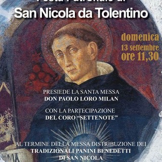 San Nicola da Tolentino, a Biella la festa patronale con i tradizionali pani benedetti