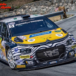 Trionfo Biella Corse al rally Valle D'Aosta