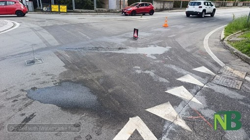 Biella: Chiusa Strada Barazzetto Vandorno FOTO Mattia Baù per newsbiella.it