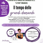 “Il tempo delle grandi domande’”, a Occhieppo Superiore il 13 ottobre una serata per  genitori  e comunità educante