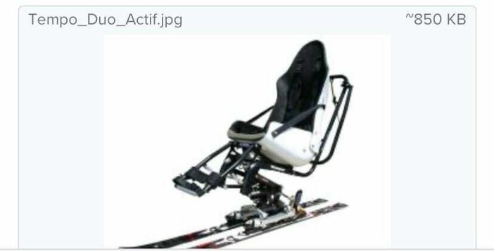 SCI-ABILE lancia un appello urgente: servono aiuti per acquistare un nuovo ausilio da sci per persone con disabilità