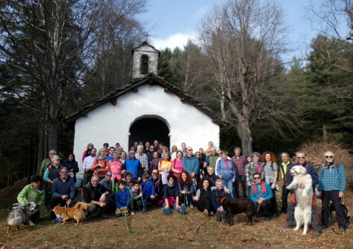 Sagliano, oltre 60 partecipanti alla passeggiata della Pro Loco
