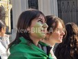 Biella, studenti in piazza contro guerra e precarietà: "Soldi alla scuola e non alla guerra" FOTO e VIDEO