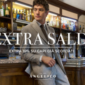 Angelico Biella: EXTRA10% sul prezzo saldo in tutti i Punti Vendita
