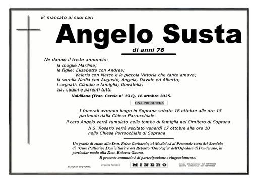 Angelo Susta Angelo Susta