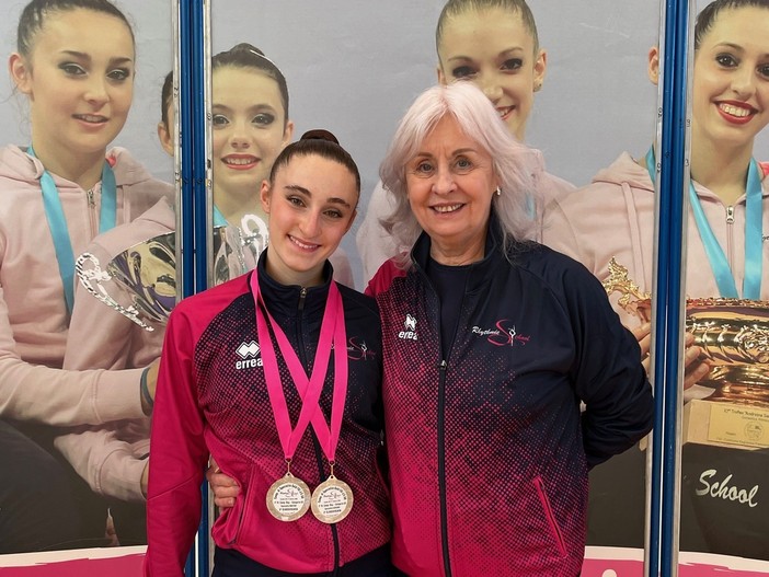 Rhythmic School a podio con Pavanetto, Sapino e Bravaccino