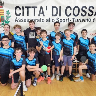 Tennistavolo: successo a Cossato per il Grand Prix giovanile