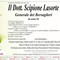 Il Dottor Scipione Lasorte, Generale dei Bersaglieri Il Dottor Scipione Lasorte, Generale dei Bersaglieri
