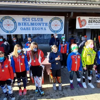 Sci, dai super baby agli allievi sulla pista Moncerchio di Bielmonte Sci, dai super baby agli allievi sulla pista Moncerchio di Bielmonte