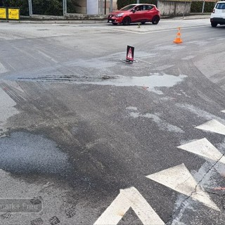Biella: Chiusa Strada Barazzetto Vandorno FOTO Mattia Baù per newsbiella.it