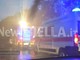 Incidente sulla superstrada tra Chiavazza e Vigliano, auto fuori strada FOTO Catia Ciccarelli per newsbiella.it