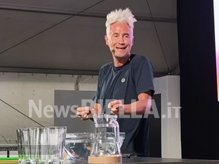 Schettini a Bolle di Malto: "Dobbiamo educare i giovani al rispetto per se stessi" FOTO e VIDEO Mattia Baù per newsbiella.it