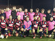 Le formazioni “Su Nuraghe Calcio Biella” e “Giullari di Corte”