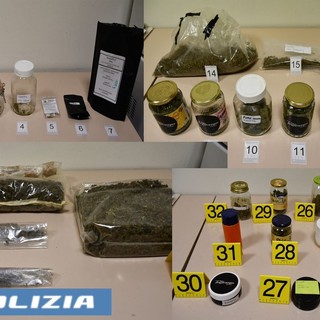 Spaccio e cannabis shop nel mirino: maxi-operazione della Squadra Mobile a Biella