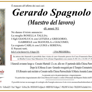 Gerardo Spagnolo (Maestro del Lavoro)