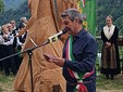 A Campiglia il taglio del nastro alla statua dedicata alla Siunera