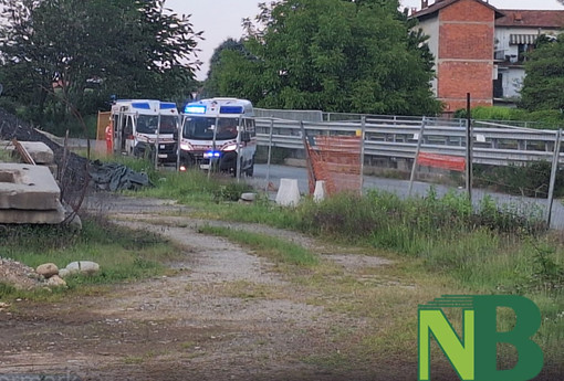 Soccorso un uomo in serata tra Biella e Ponderano, arrivano 118 e Carabinieri (foto di Nicola Rasolo per newsbiella.it)