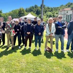 Taglio del nastro a Strona per la nuova pista di atletica (servizio di Massimo Giacobbe per newsbiella.it)