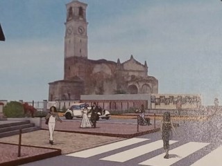 Salussola: al via i lavori di riqualificazione della piazza della chiesa di Vigellio