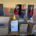 Bel gesto a Brusnengo, donato materiale didattico agli alunni delle scuole