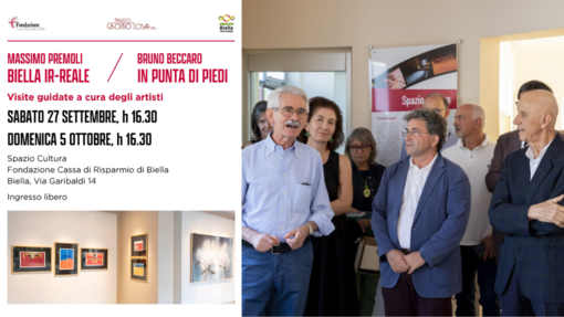 Biella, visite guidate con Premoli e Beccaro a Spazio Cultura Biella, visite guidate con Premoli e Beccaro a Spazio Cultura