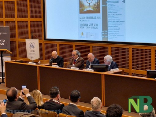 “Sostenibilità sostenibile”, interesse a Biella per il XXI convegno UCID sulla transizione verde (foto di Nicola Rasolo per newsbiella.it)