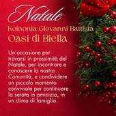 Oasi di Biella, incontro a Sordevolo per la serata di Natale Oasi di Biella, incontro a Sordevolo per la serata di Natale