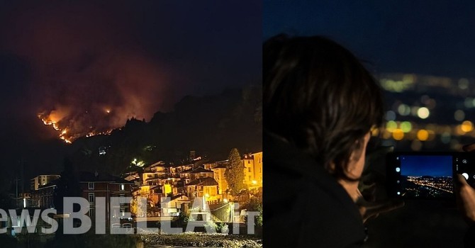 Incendio in Valsessera, a Coggiola arrivano i curiosi a caccia di foto. L’appello del sindaco: “Usate il buon senso” Incendio in Valsessera, a Coggiola arrivano i curiosi a caccia di foto. L’appello del sindaco: “Usate il buon senso”